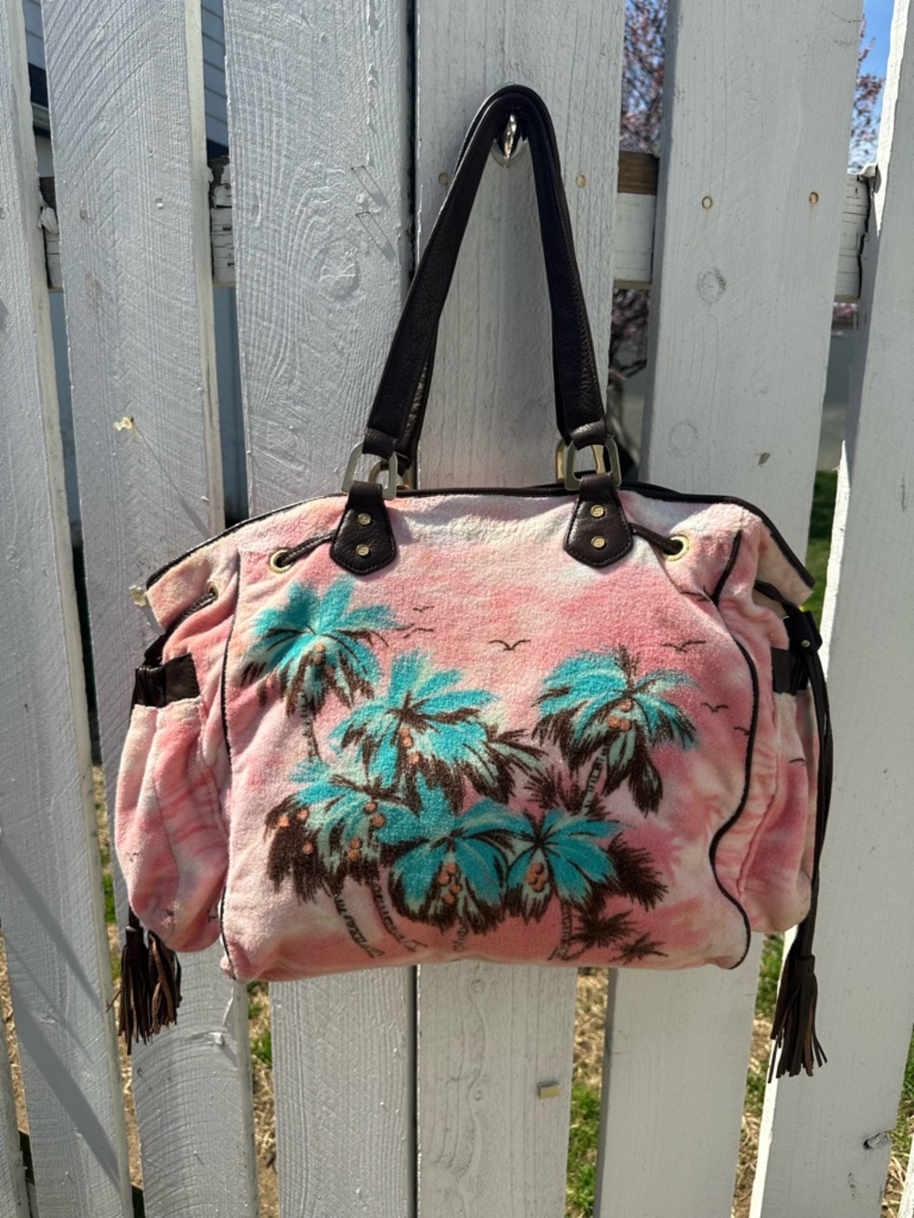 Tropical Palm juicy couture bag